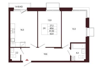 Продается 2 комн. квартира фото Санкт-Петербург