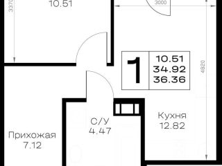 Продаю однокомнатную квартиру черновая отделка рассрочка фото Всеволожск