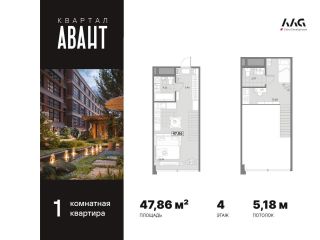 Продается однокомнатная квартира панорамные окна с плодоносящим садом фото Санкт-Петербург