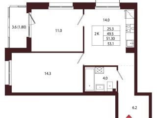 Продаю 2 комнатную квартиру фото Санкт-Петербург