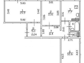 Продам 3 комнатную квартиру фото 13 Санкт-Петербург