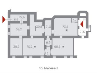 Продам офисное помещение с коммуникациями свободного назначения фото 4 Санкт-Петербург