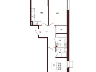 Продается 2 комн. квартира фото Санкт-Петербург